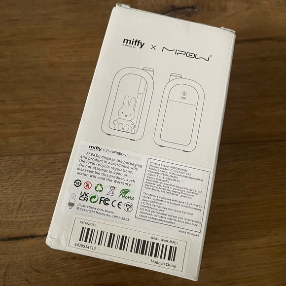 MIFFY-Imported (NWT/Box) Mini White Humidifier - Picture 10 of 16